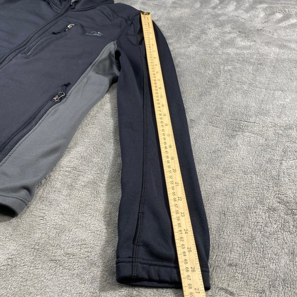 SOLD-LL Bean Tracksuit Top Men's L REG Colorblock Polyester Spandex Fleece Lined - Picture 5 of 11